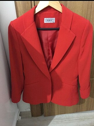 Nar çiçeği blazer ceket