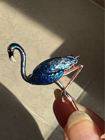  Beden Broş Flamingo