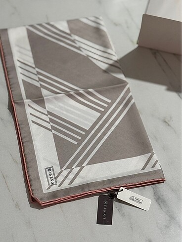 Vakko Twill Eşarp - Görsel 10