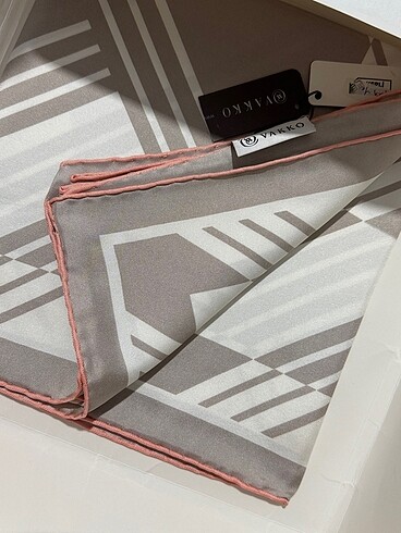 Vakko Twill Eşarp - Görsel 7