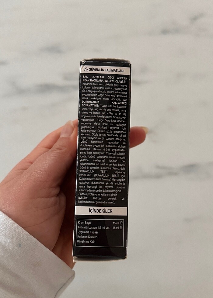 Kaş boyası Amonyaksız Neva - Görsel 2