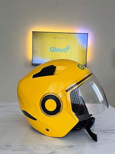 Yarım Kask Sarı - Görsel 2