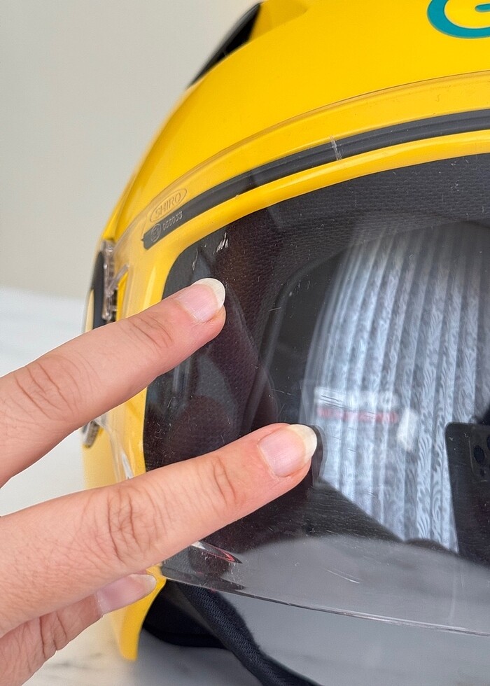 Yarım Kask Sarı - Görsel 5