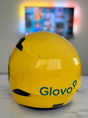 Yarım Kask L beden Sarı - Görsel 3