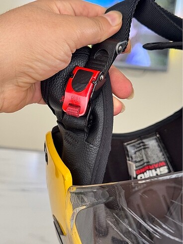 Yarım Kask L beden Sarı - Görsel 7