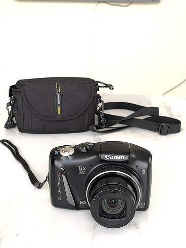Canon Powershot SX150IS Kompakt Kamera Çantalı