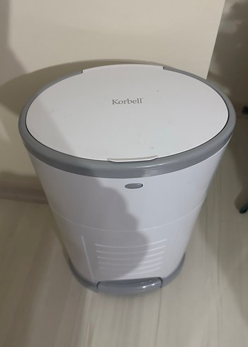 Kurbill Beyaz Bebek Çöp Kutusu - Görsel 5