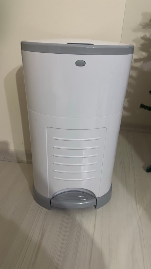 Kurbill Beyaz Bebek Çöp Kutusu - Görsel 4