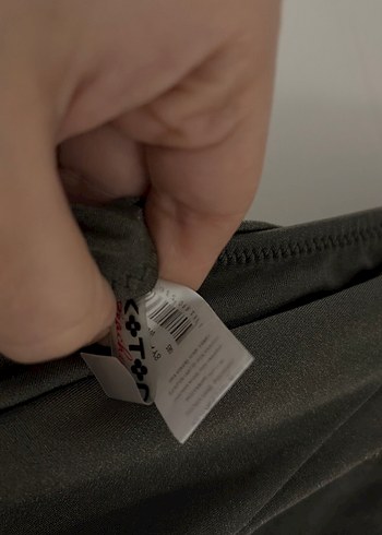 Siyah Bohem V Yaka Kadın Mayo - Görsel 3