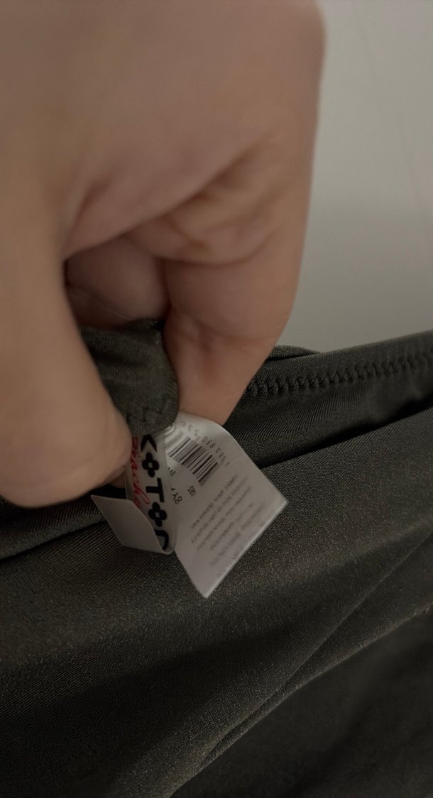 Siyah Bohem V Yaka Kadın Mayo - Görsel 3