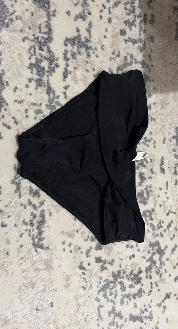 Fermuarlı Siyah Hamile Pantolonu - Görsel 2