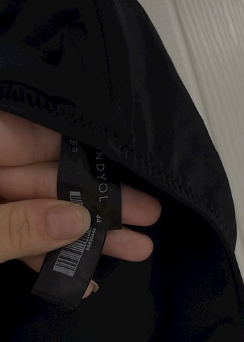 Siyah Strappy Kadın Mayo - Görsel 2