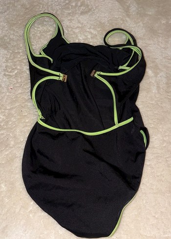 Siyah Spor Tarzı Kadın Mayo - Görsel 3