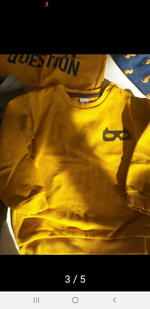 3 adet  Baskılı Erkek Sweatshirt - Görsel 3