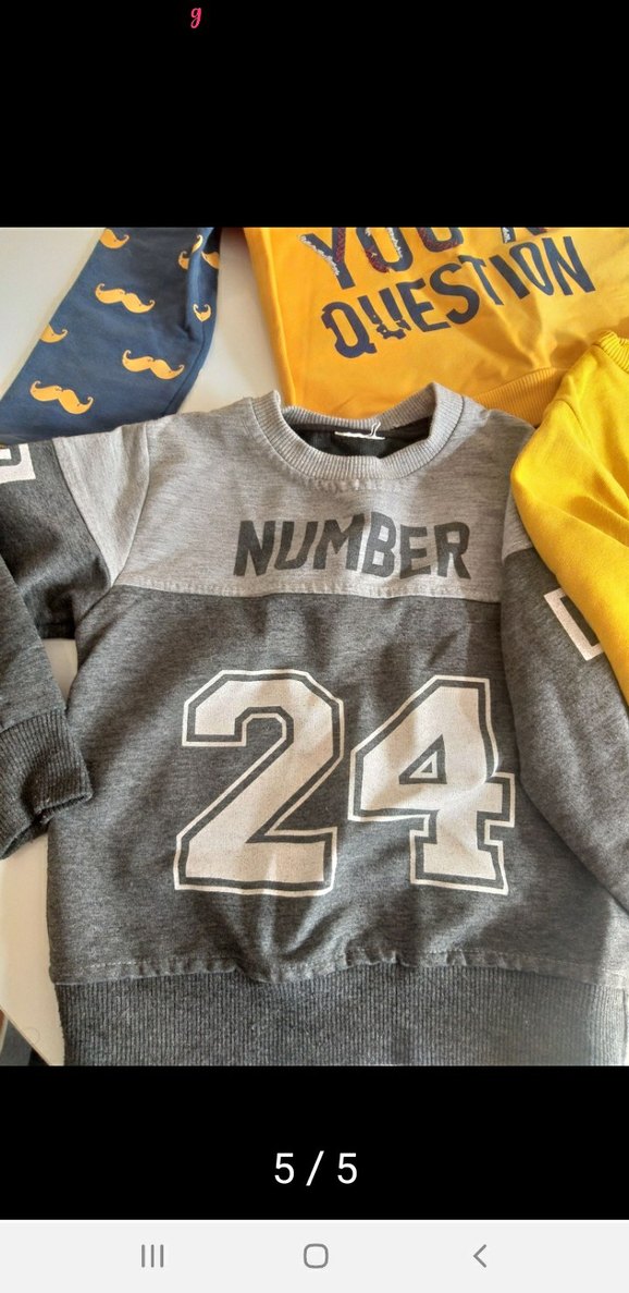 3 adet  Baskılı Erkek Sweatshirt - Görsel 5