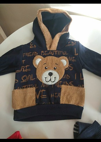 Renkli Baskılı Erkek Çocuk Sweatshirt - Görsel 6