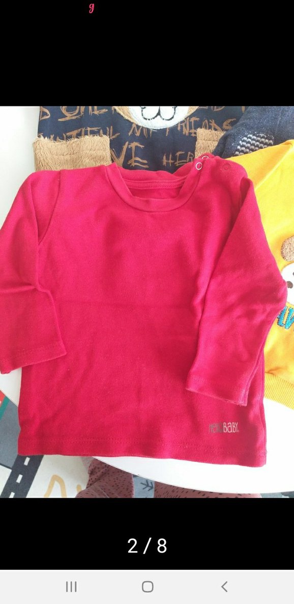 Renkli Baskılı Erkek Çocuk Sweatshirt - Görsel 2