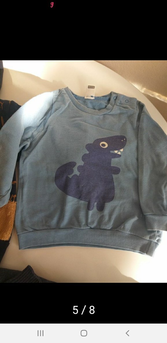 Renkli Baskılı Erkek Çocuk Sweatshirt - Görsel 5