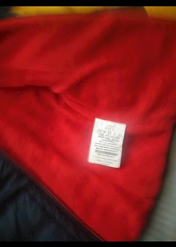 Düğmeli Koyu Mavi Erkek Çocuk Mont - Görsel 4