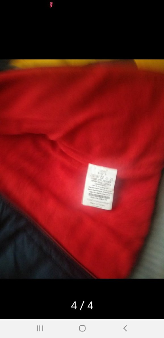 Düğmeli Koyu Mavi Erkek Çocuk Mont - Görsel 4