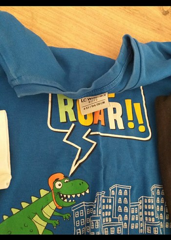 Baskılı Beyaz Erkek Sweatshirt - Görsel 3