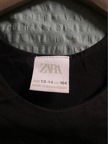 Zara Siyah Crop Top