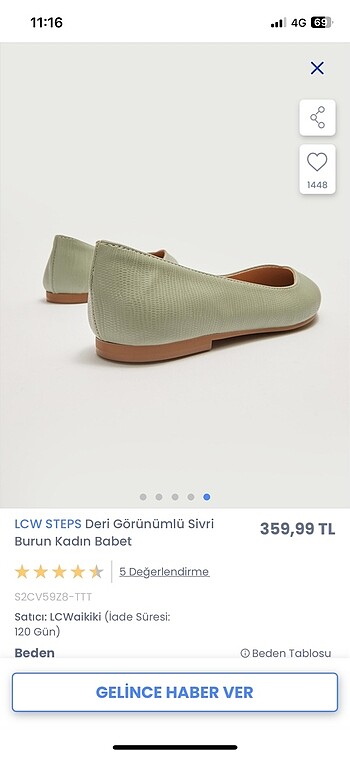 40 Beden yeşil Renk Lcw babet