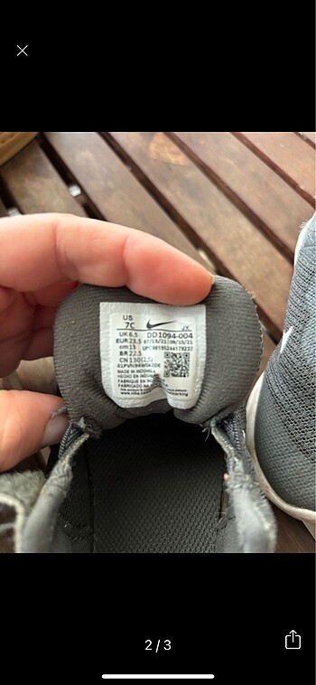 Nike Nike bebek ayakkabi 23,5