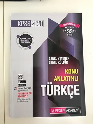 Kpss 2020 Türkçe Konu Anlatım Pegem