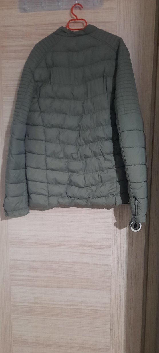 Gri Erkek Fermuarlı Sokak Stili Mont - Görsel 3