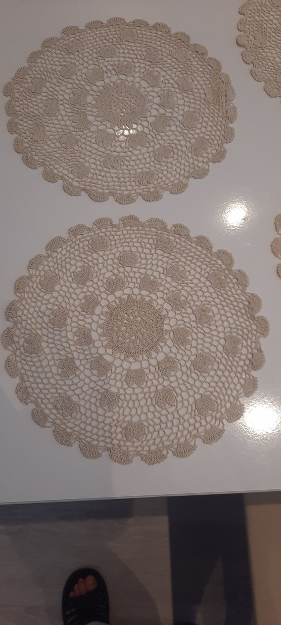 Bej Nakışlı Bohem Dantel Amerikan Servis - Görsel 3