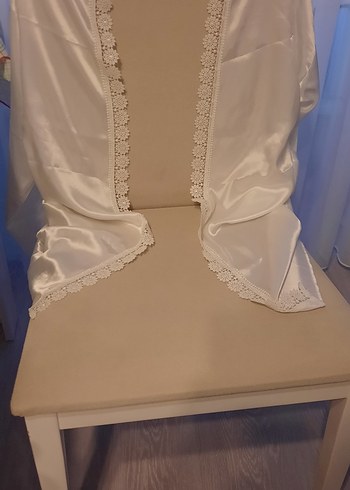 Beyaz Nakışlı Mini Fitted Pijama Takımı - Görsel 5