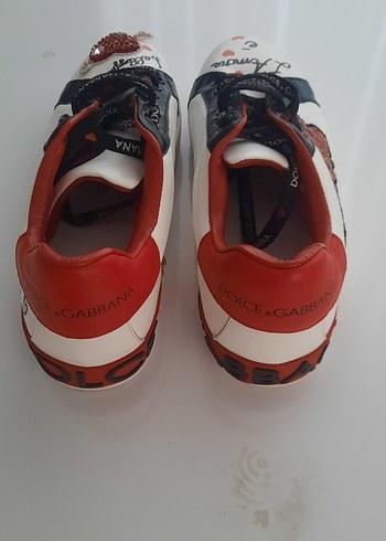 Dolce & Gabbana Kadın Beyaz Spor Ayakkabı - Görsel 2