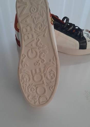 Dolce & Gabbana Kadın Beyaz Spor Ayakkabı - Görsel 5