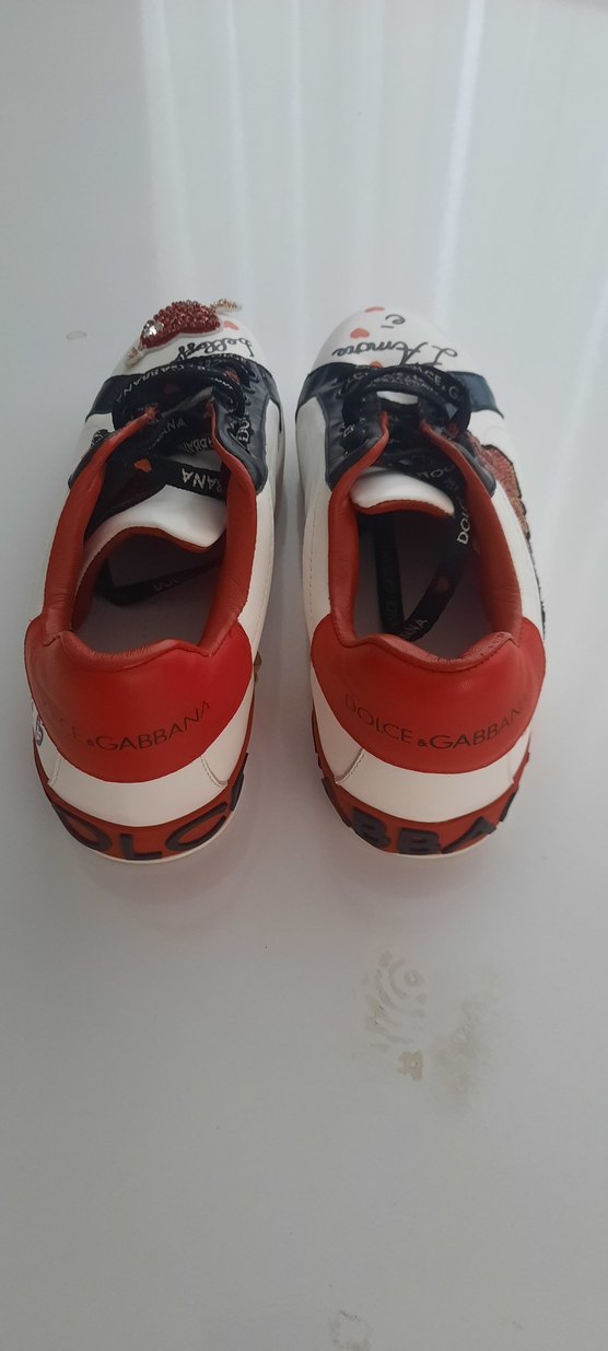 Dolce & Gabbana Kadın Beyaz Spor Ayakkabı - Görsel 2