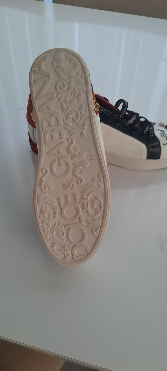 Dolce & Gabbana Kadın Beyaz Spor Ayakkabı - Görsel 5