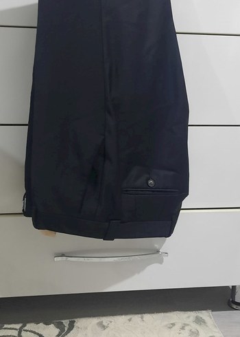 Düğmeli Siyah Erkek Takım Elbise Ceketi - Görsel 2