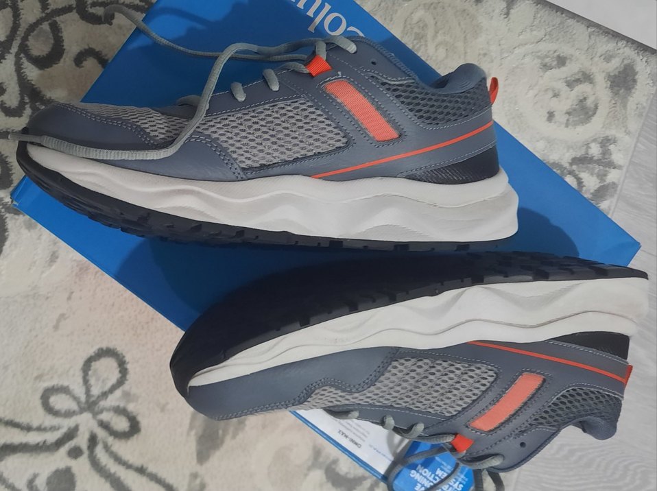 Columbia Erkek Gri Spor Ayakkabı Bağcıkları - Görsel 4