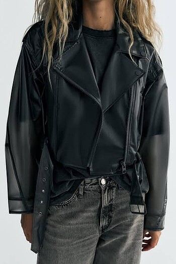 Zara Zara transparan ceket
