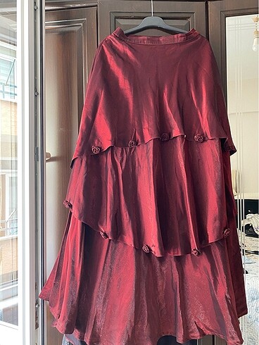 38 Beden bordo Renk Nişanlık abiye