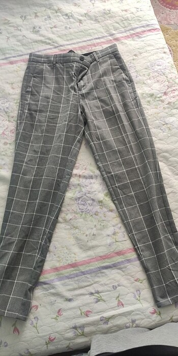Bershka Skinny cropped fit pantolon 