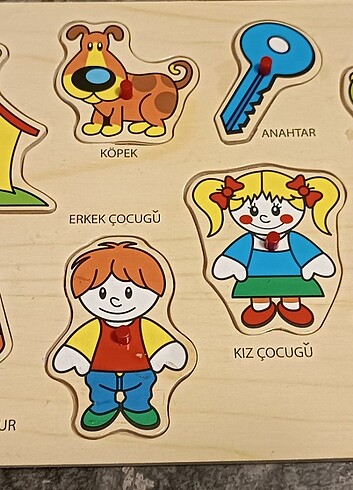 Diğer Tahta tak çıkar puzzle