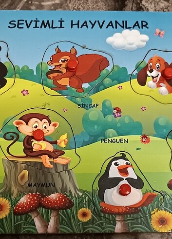 Beden Tahta tak çıkar puzzle