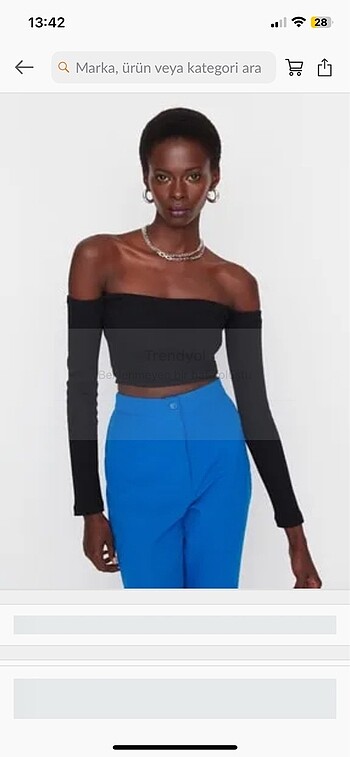 Crop bluz
