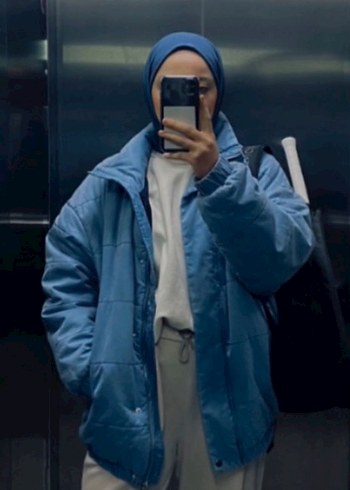 Mavi Marka oversize mont