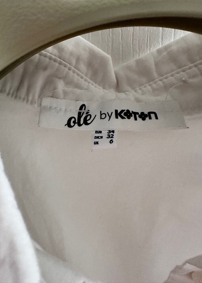 Koton gömlek elbise - Görsel 2