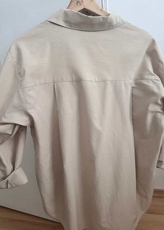 Milla bej gömlek - Görsel 3