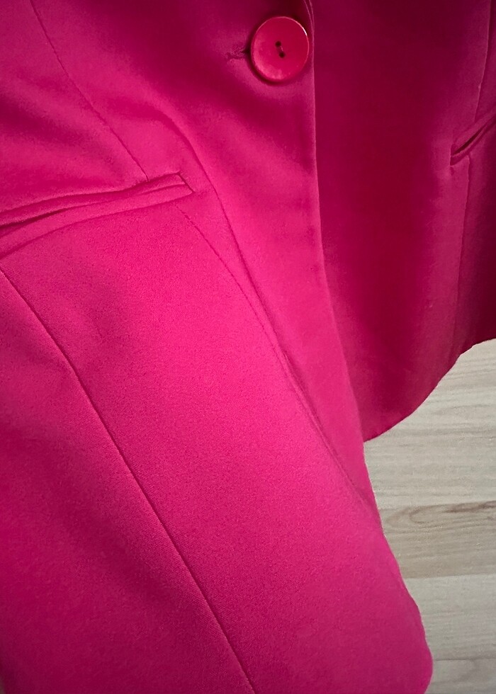 Fabrika Fuşya blazer - Görsel 3