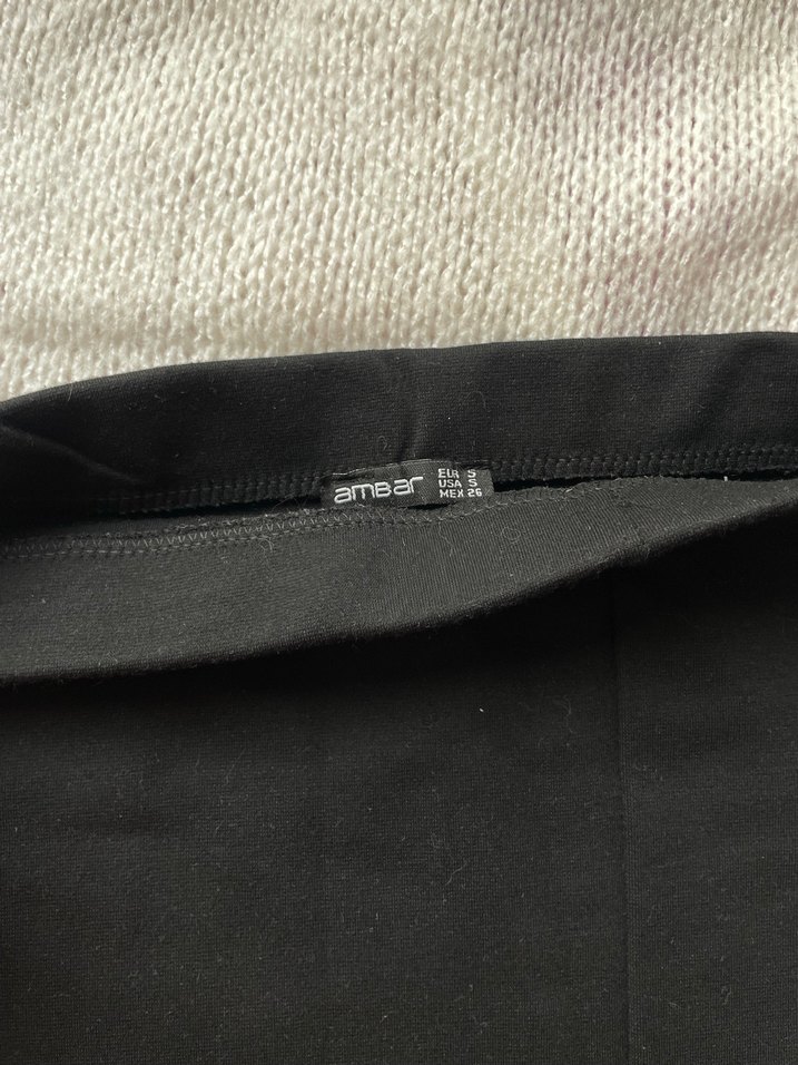 Siyah Basic Mini Etek - Görsel 2