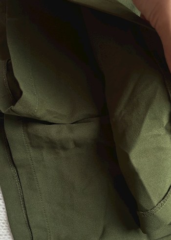 Haki Renk  Mini Etek - Görsel 3